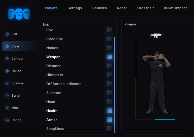 Game Interface Preview